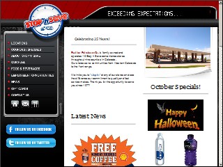 Web site http://www.featherpetro.com, Stop'n Save